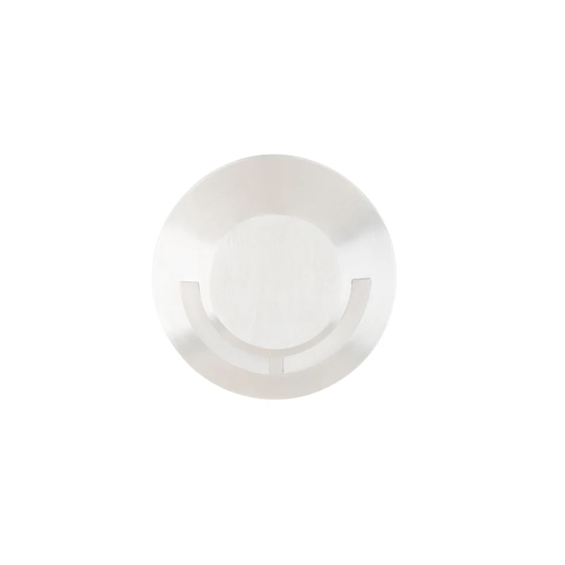 WAC 2591-27BS 2 inch round single-direction indicator, 2700K, Bronze Stainless Steel. Photo shows the stainless steel finish.