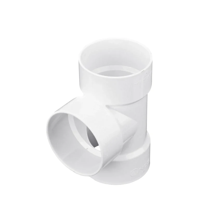 NDS PVC S&D Tee, 3 in. Hub X Hub X Hub (3P01)