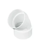 NDS PVC S&D 45 degree Elbow, 3 in. Hub X Hub (3P03)