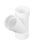NDS PVC S&D 45 degree Wye, 3 in. Hub X Hub X Hub (3P08)