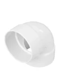 NDS PVC S&D 90 degree Elbow, 4 in. Hub X Hub (4P02)