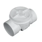 NDS PVC Backwater Valve, 6 in., White (675P)