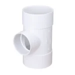 NDS PVC S&D Tee, 8 in. Hub X Hub X 6 in. Hub (86P01)