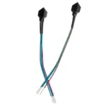 Wirevirus BG-WV-1 single pack, two modules with red, green, and blue leads