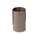 FX Luminaire 1/2" Aluminum Straight Coupling, Flat Black (COUP-FB)