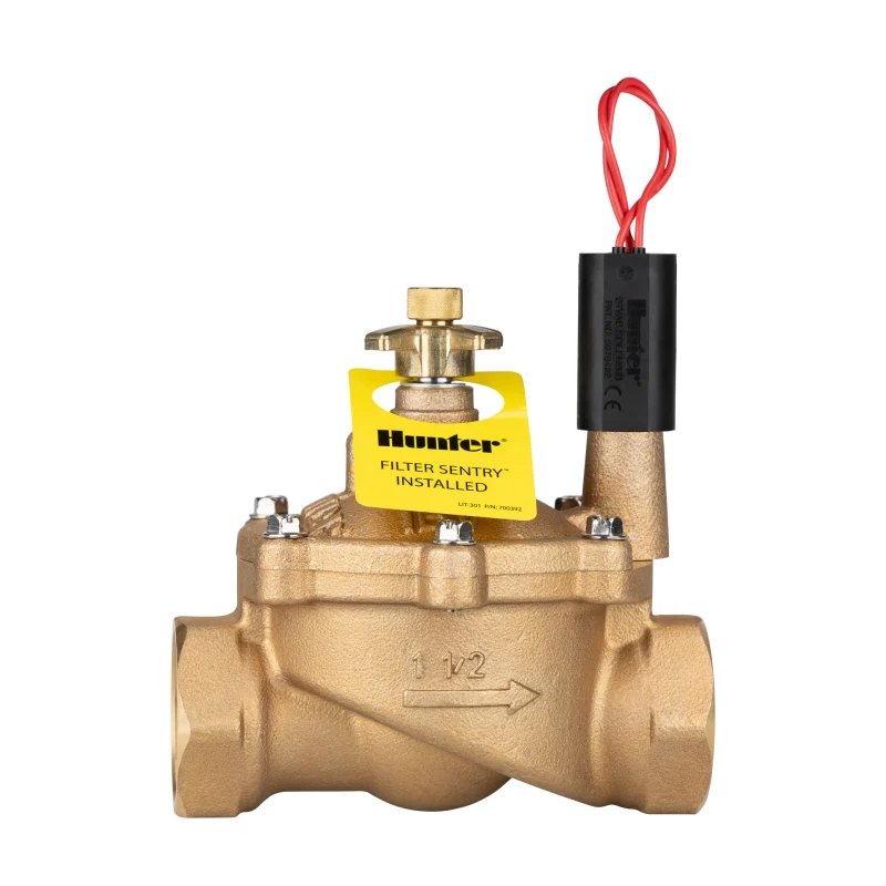 Hunter IBV-151G-FS, one valve on a light background