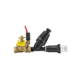 Hunter IBZ-101-25 1 inch IBV brass valve, 150-mesh screen, 25 PSI regulator, 2 to 20 GPM