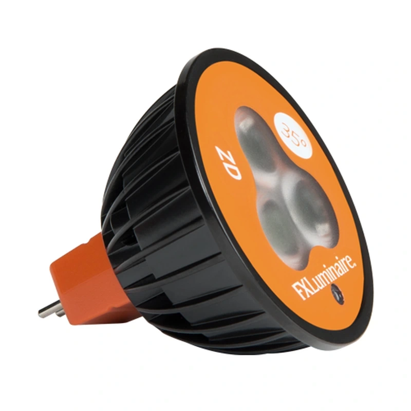 FX Luminaire MR-16-ZD-35-W-WF ZD MR-16 LED lamp, 2700K 47° wide flood