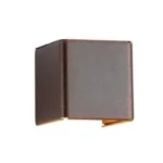 FX Luminaire NLZDCUDCRCUAT integrated LED zoning, dimmable, color-changing down light in antique tumbled copper