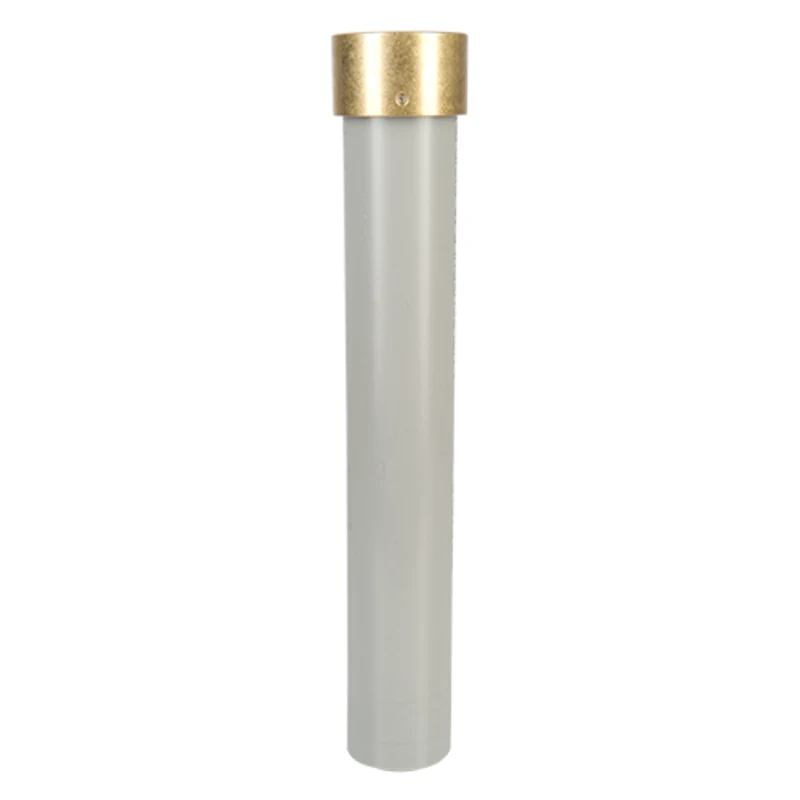 FX Luminaire Post Mount, Flat White (PM-FW)
