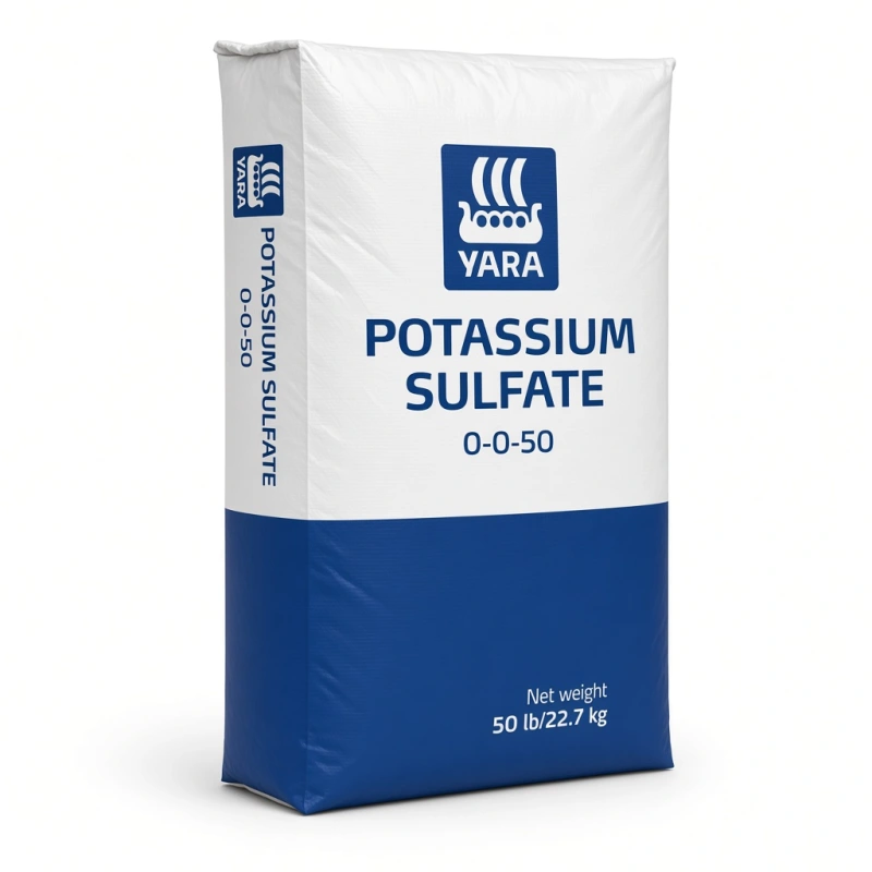 Yara Potassium Sulfate 0-0-50 Sulfate of Potash 50 lb Bag (PZ065GU12)