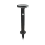 Brilliance Roswell solar path light ROSWELLLAR-PL in black with ground stake