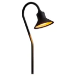 FX Luminaire TD-ZDC-FB Flat Black 18 inch path light