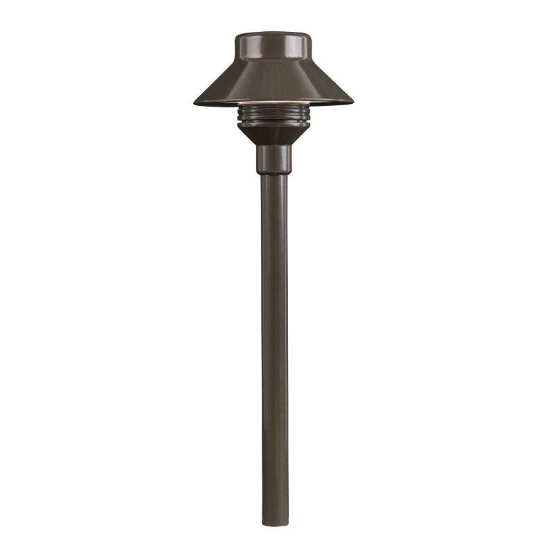 FX Luminaire TM 18" Path Light, Bronze, 1.6W 2700K (TM-LED20W-18R-BZ)