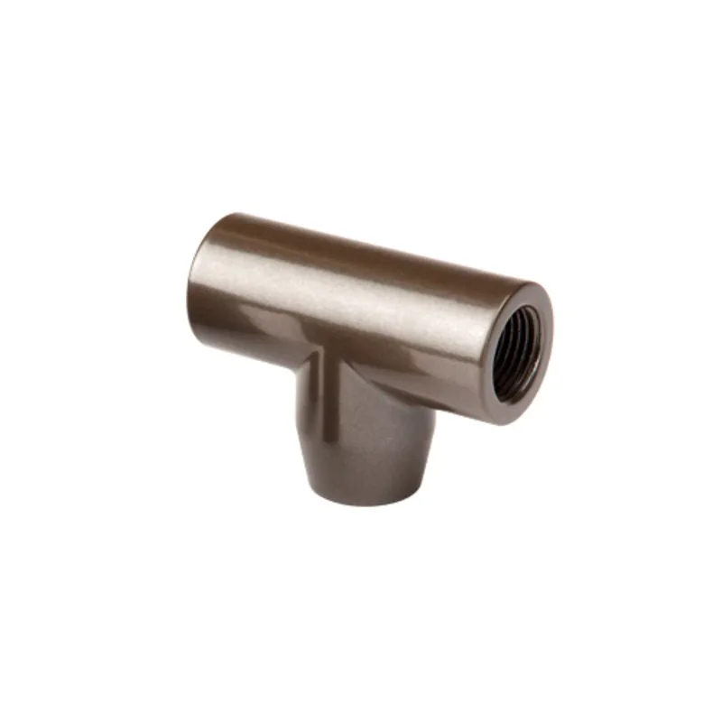FX Luminaire T-Mount Coupling, 1/2" Thread, Bronze Metallic (TMNT-050-BZ)