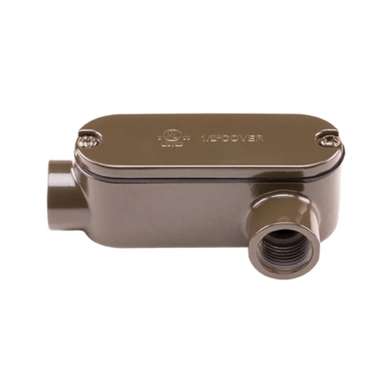 FX Luminaire Tree Ring Junction Box (LL), Bronze Metallic (TR-JB-LL-BZ)