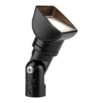 FX Luminaire VW31NLFB Flat Black Vantage Petite wall wash, no lamp
