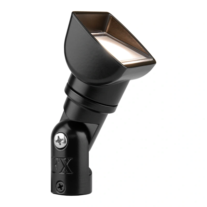 FX Luminaire VW31NLFB Flat Black Vantage Petite wall wash, no lamp