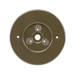 FX Luminaire 5" Round Wall Plate for PS Down Light, Bronze Metallic (WP-RD-PS-BZ)