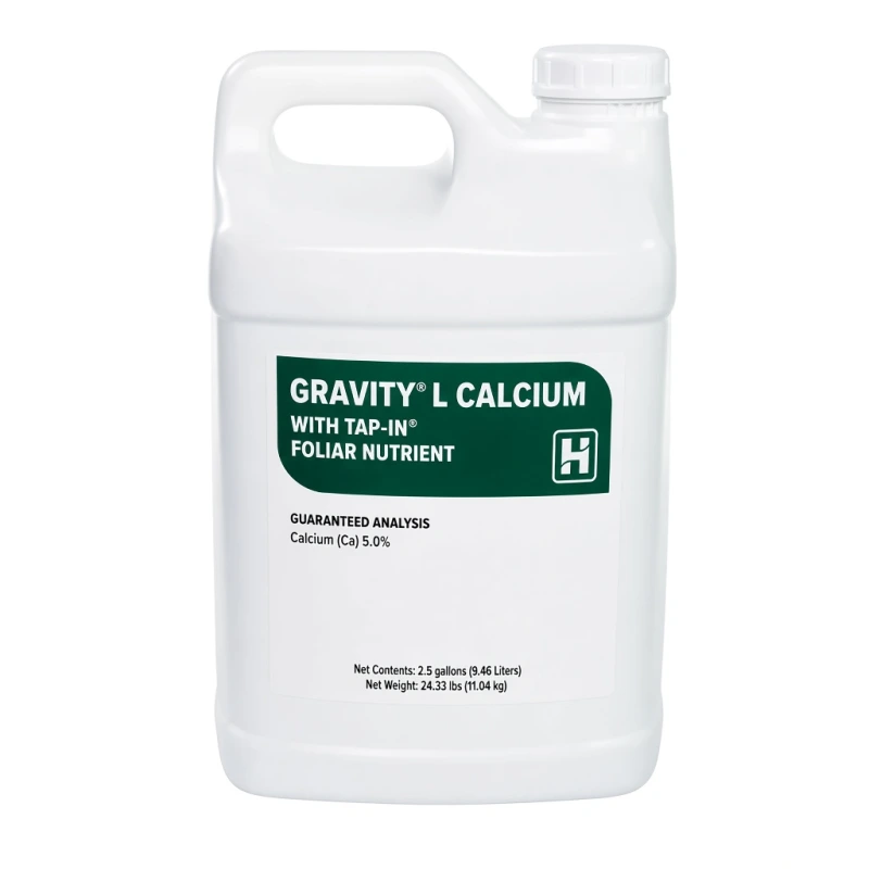 Gravity L Calcium with Tap-In foliar nutrient, 2.5 gallon jug, 5.0 percent calcium